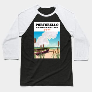 Portobello Beach Edinburgh Baseball T-Shirt